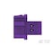 Te Connectivity Automotive Connectors 9P 2Tab Plug Purple Connector Housing 1-967626-5 - alternate 4